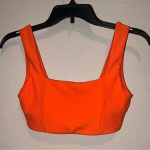 WILO Vibrant Orange Women's Sports Bra